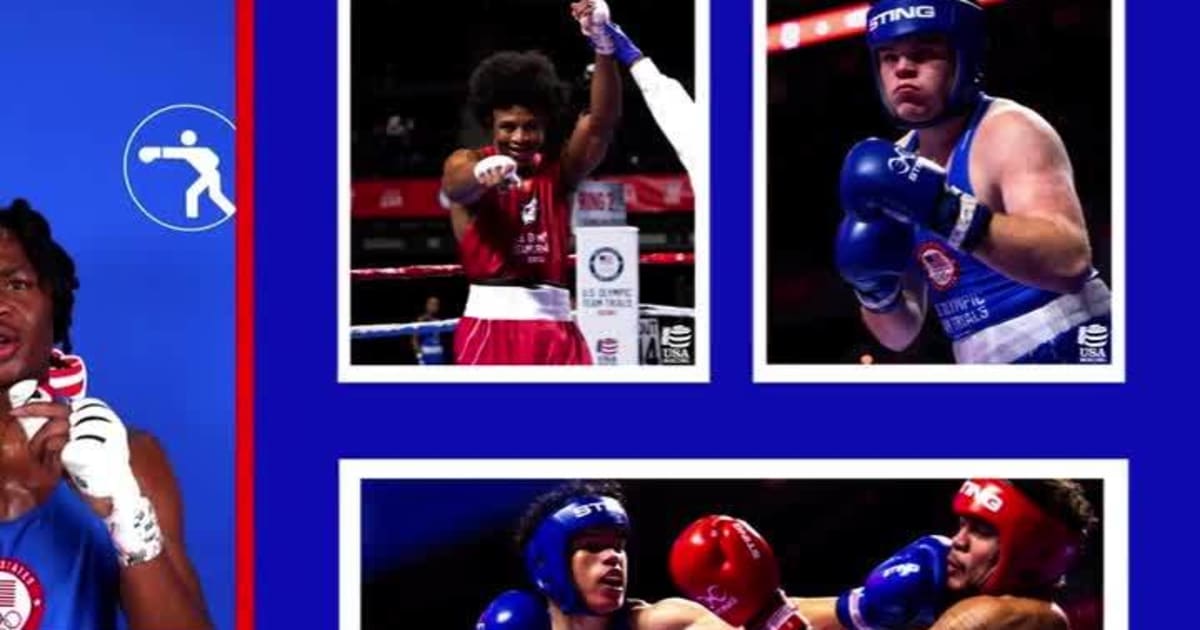 USA Boxing 2024 U.S. Olympic Team Trials for Boxing Night 1